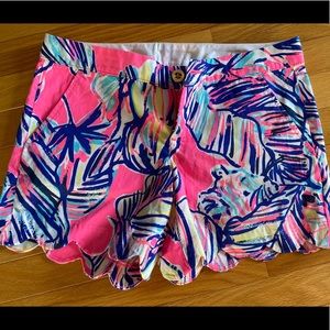 Lilly Pulitzer Buttercup shorts.